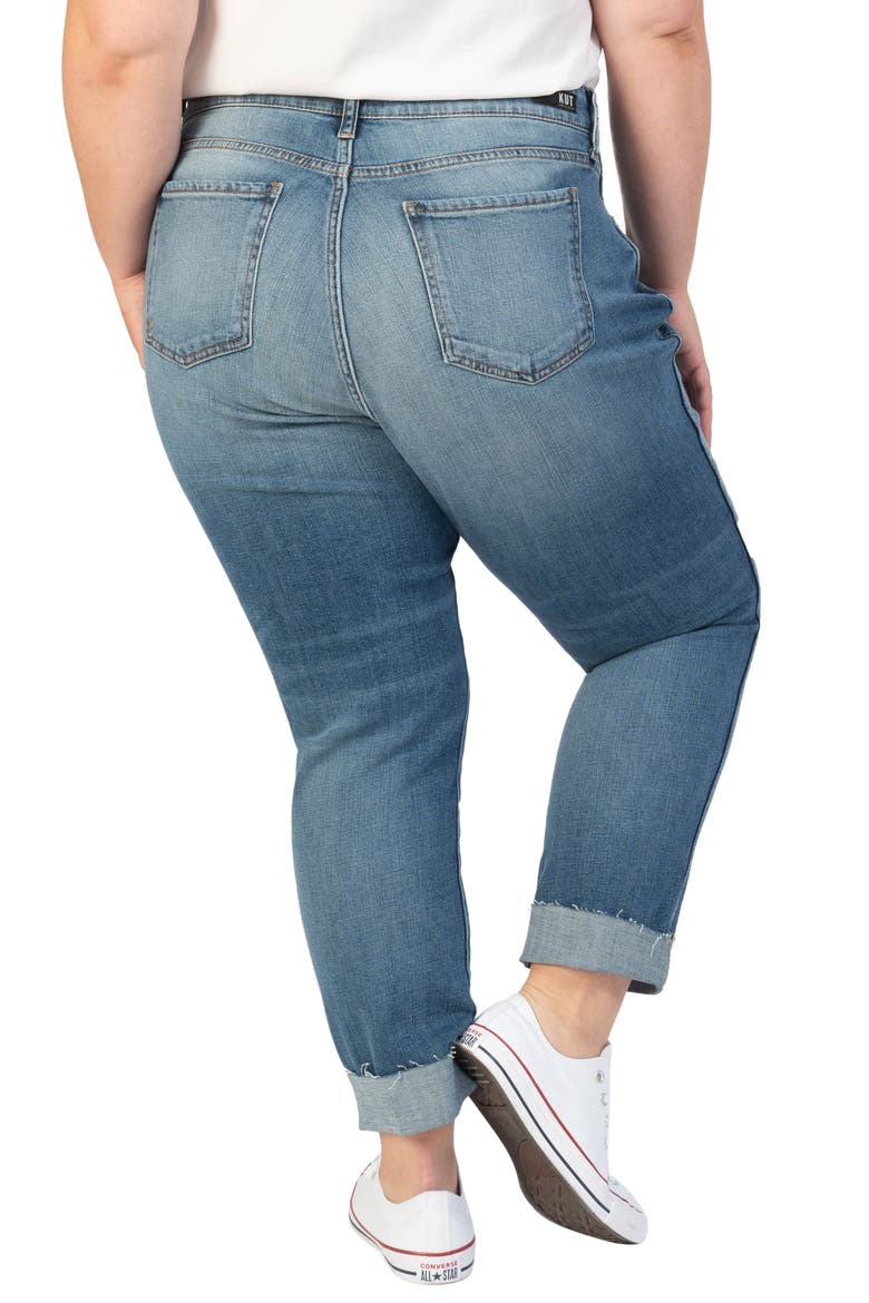 Catherine High Waist Fab Ab Distressed Jeans, Alternate, color, ACCOUNTABLE