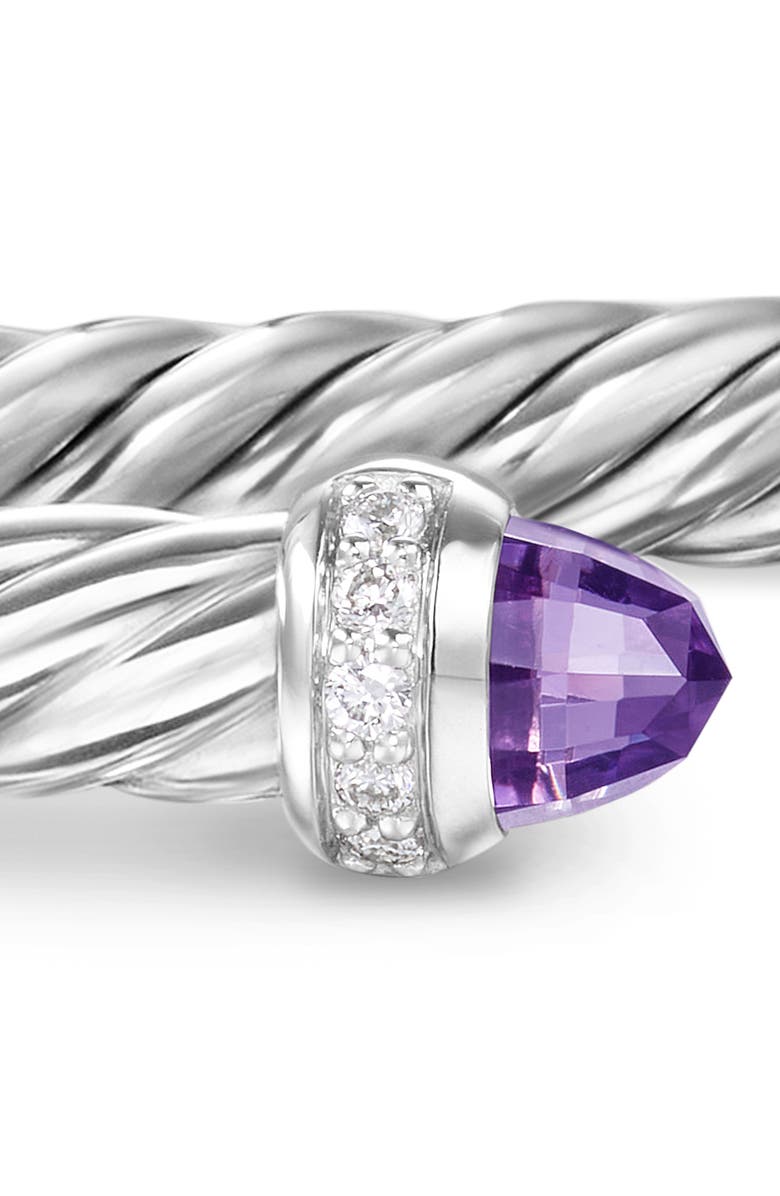 David Yurman Cable Flex<sup>®</sup> Bracelet, Alternate, color, Silver