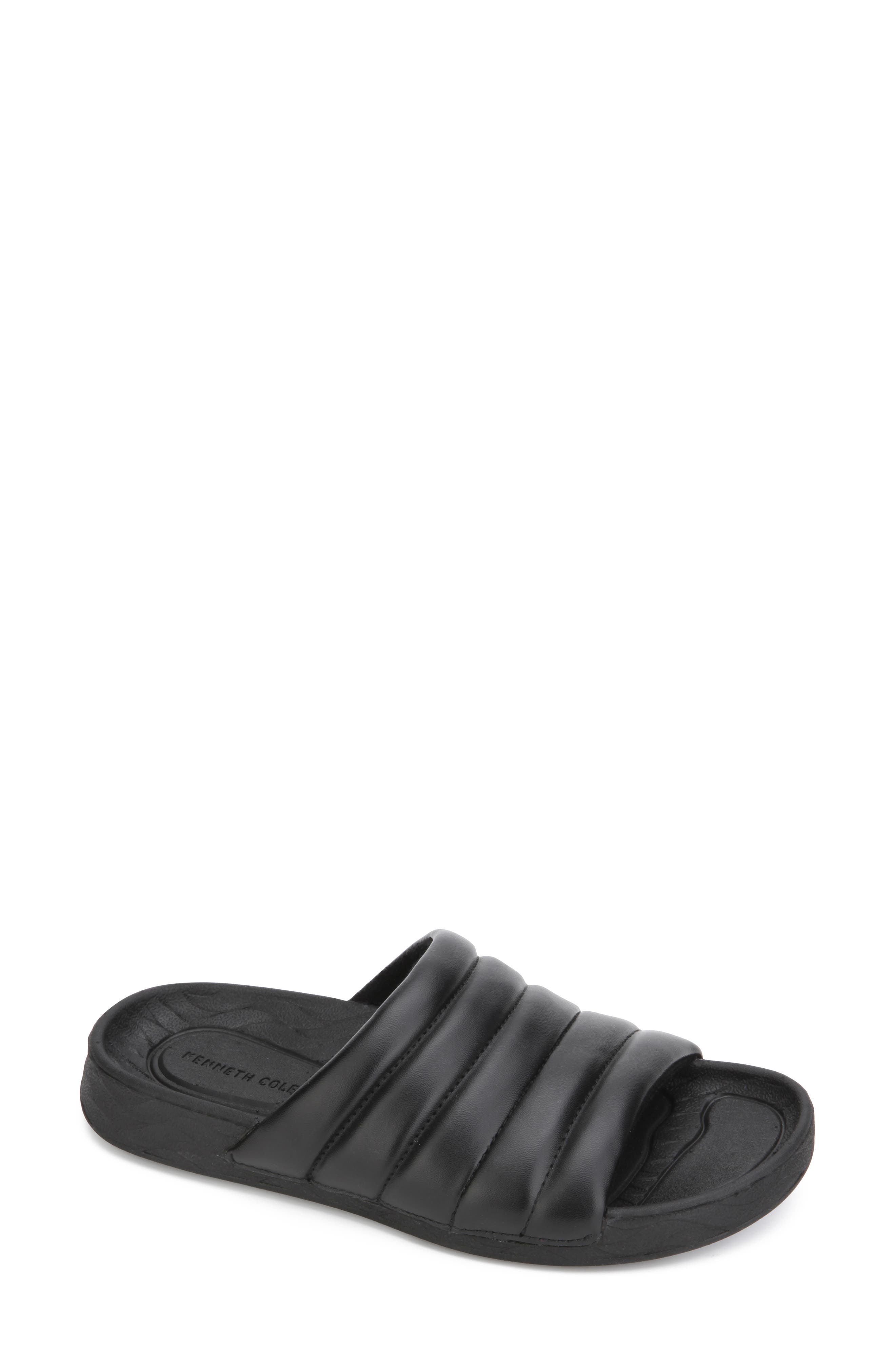 Kenneth Cole New York Nova Quilted Slide Sandal, Main, color, 