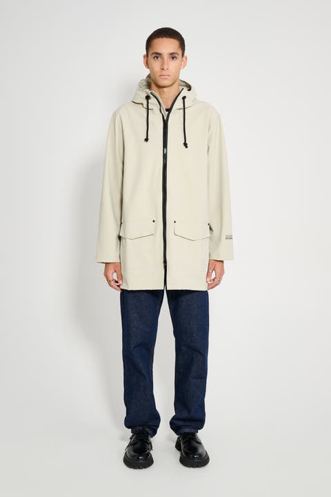 Stockholm Patch Matte Raincoat