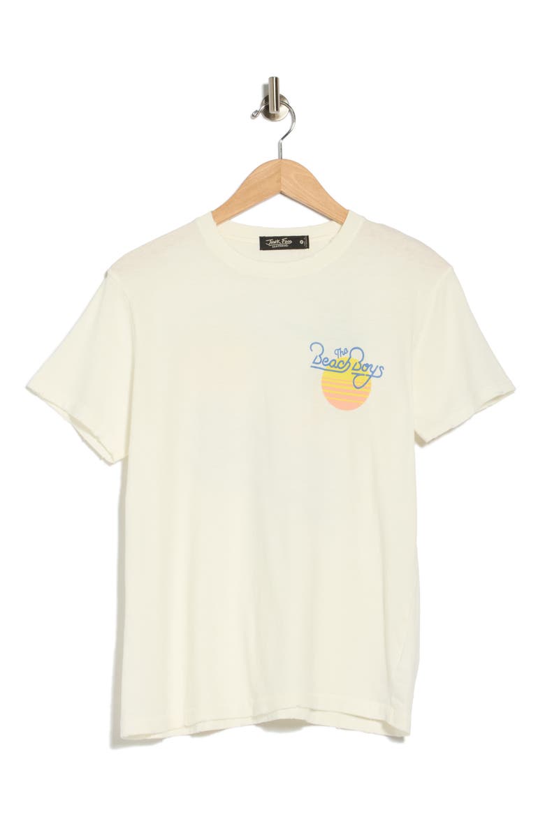 Beach Boys Palm Waves Graphic T-Shirt, Alternate, color, VINTAGE WHITE