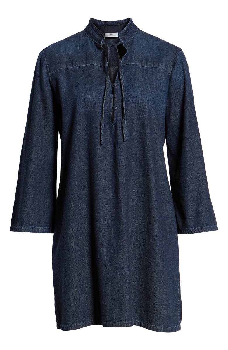 AG Fable Denim Shift Dress, Alternate, color, Finnian