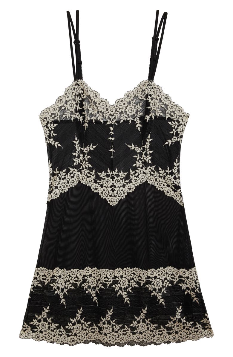 Wacoal Embrace Lace<sup>®</sup> Chemise, Alternate, color, Black