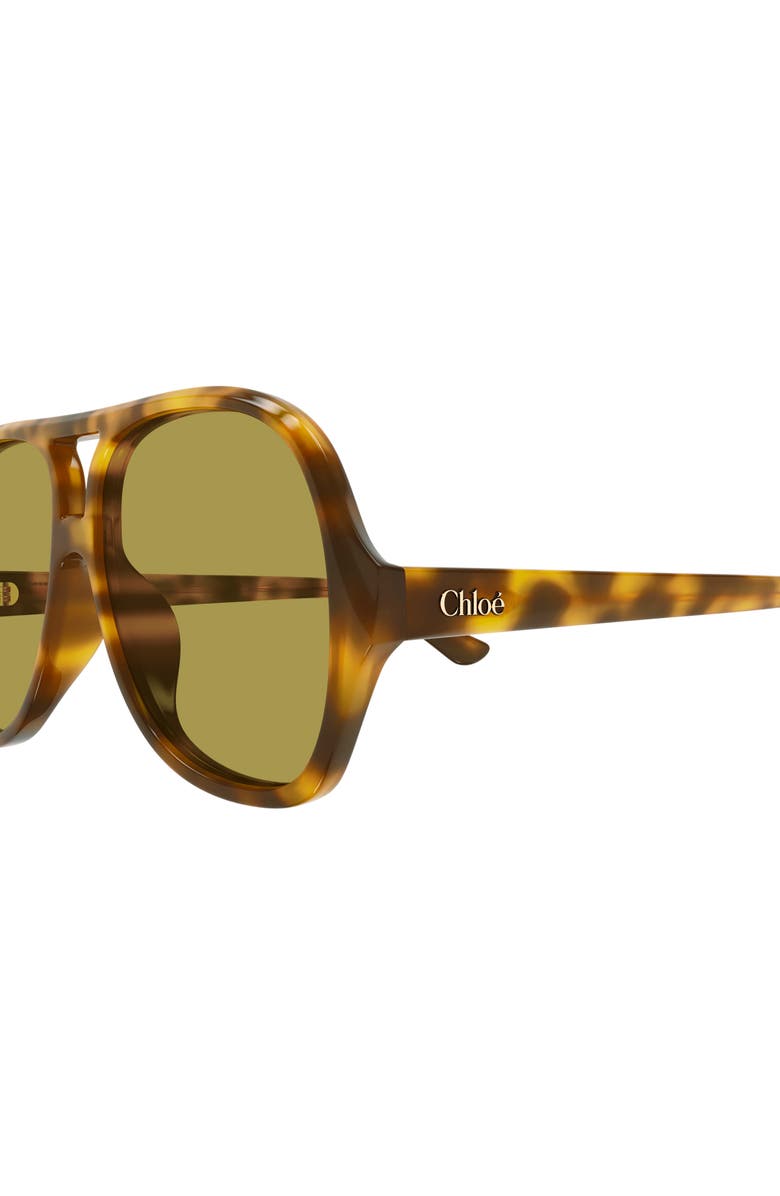 Chloé 58mm Navigator Sunglasses, Alternate, color,