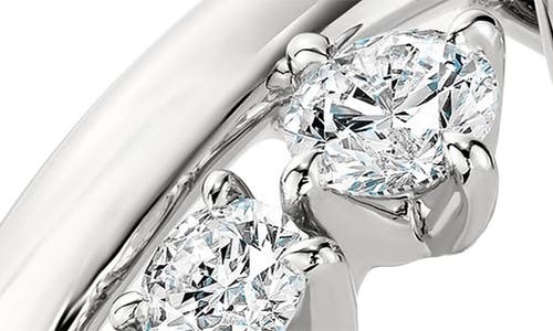 Shop Hearts On Fire Barre Floating Diamond Ring In White Gold