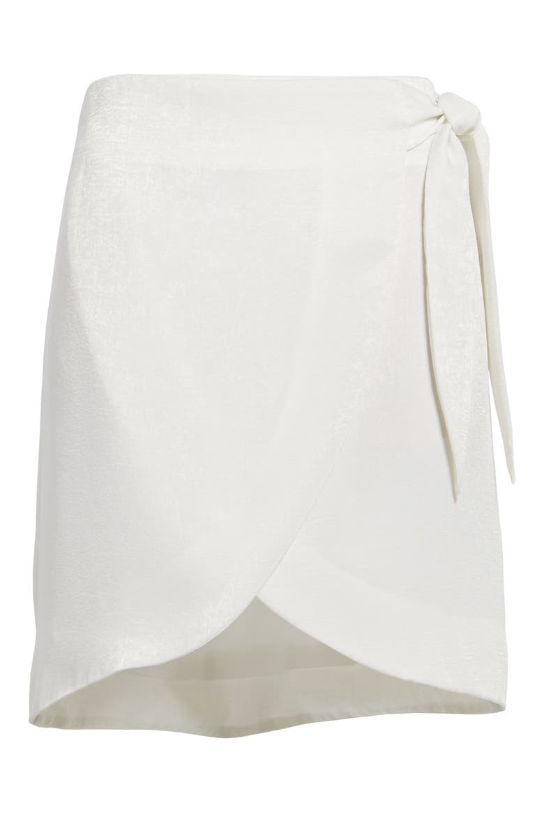 Wrap Skirt, Alternate, color, WHITE