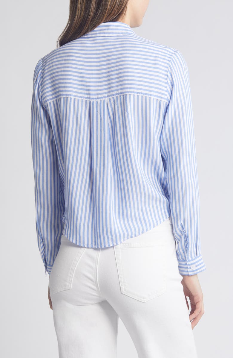 beachlunchlounge Tie Hem Shirt, Alternate, color,