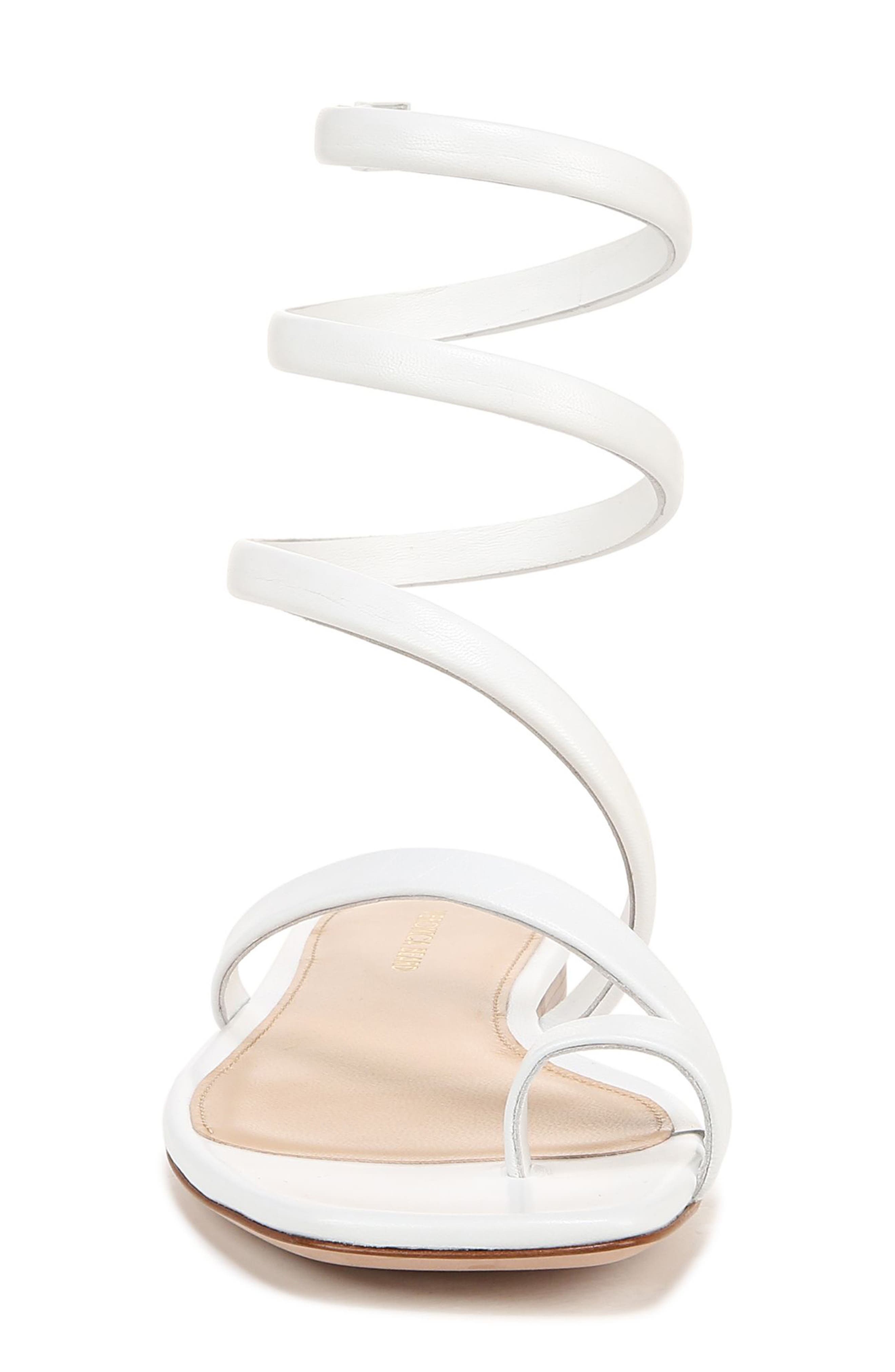 Veronica Beard Allura Ankle Wrap Sandal, Alternate, color, 