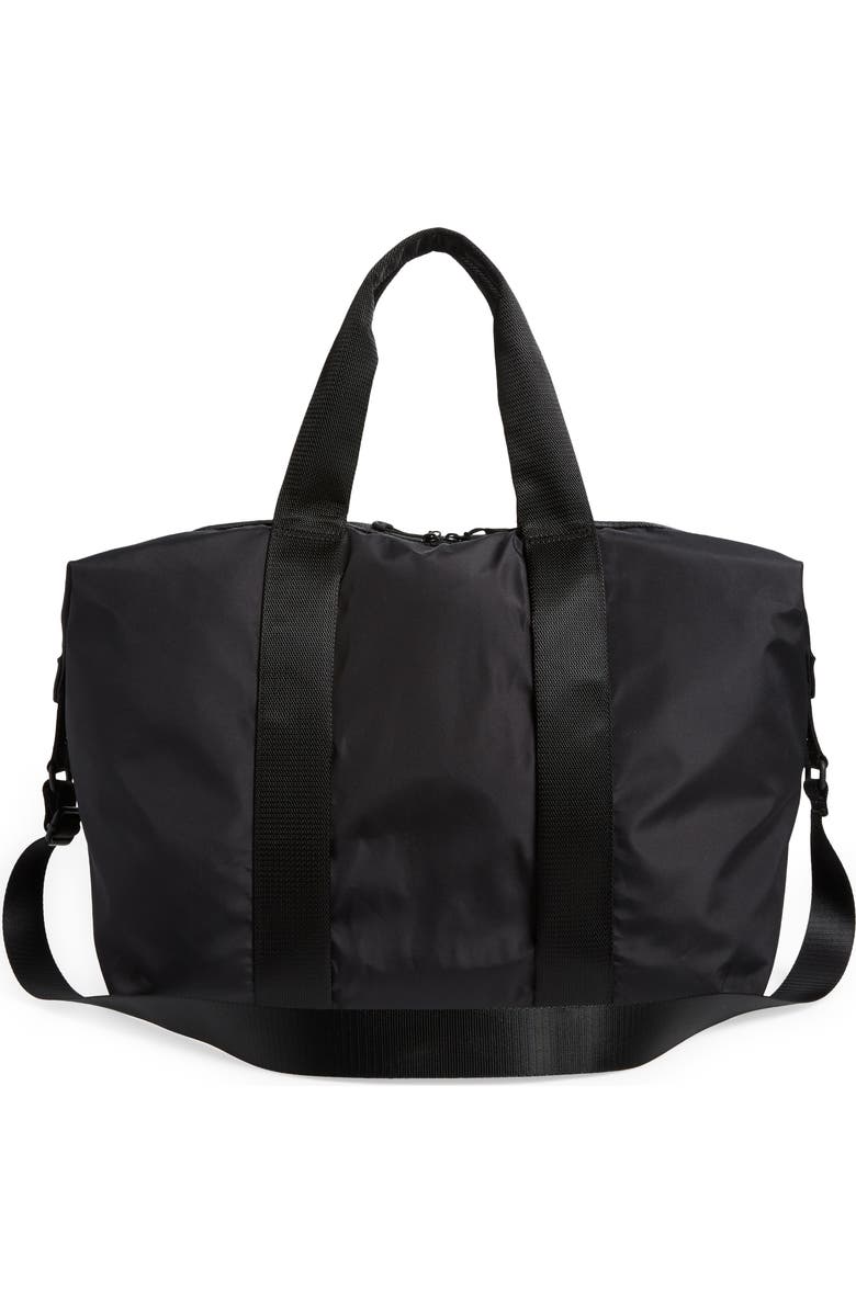 Ganni Recycled Tech Weekend Duffle Bag, Alternate, color,