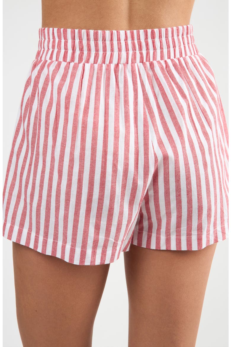 The Summer Boxer Shorts, Alternate, color, RED