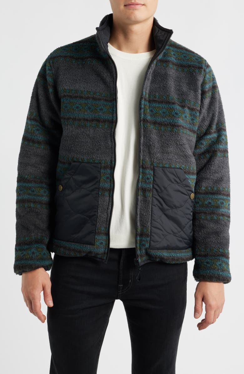 DARK SEAS Los Osos Quilted Jacket, Alternate, color, Black