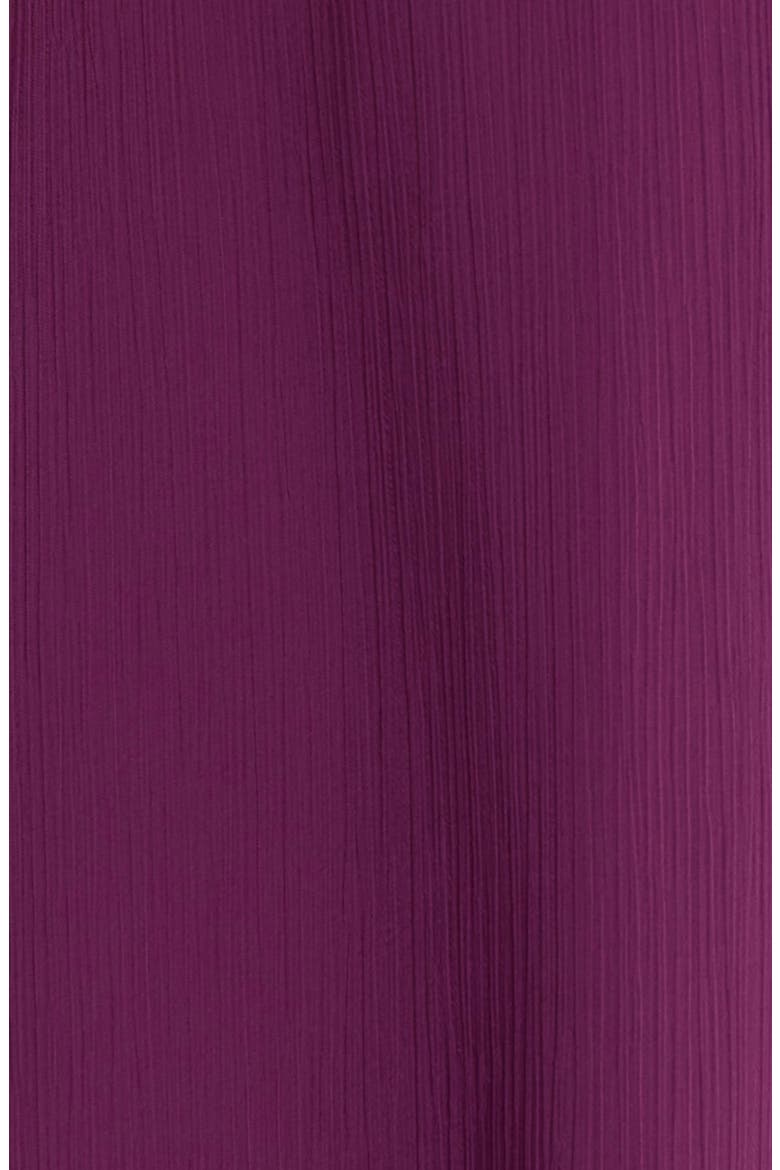 Jamie Asymmetric Ruffle Dress, Alternate, color, PLUM