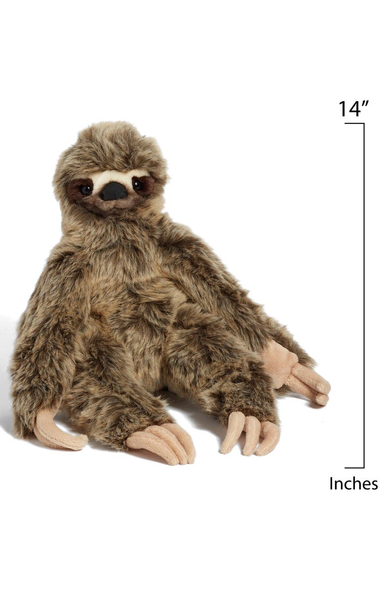 Steiff Eric the Dangling Sloth Stuffed Animal, Alternate, color,
