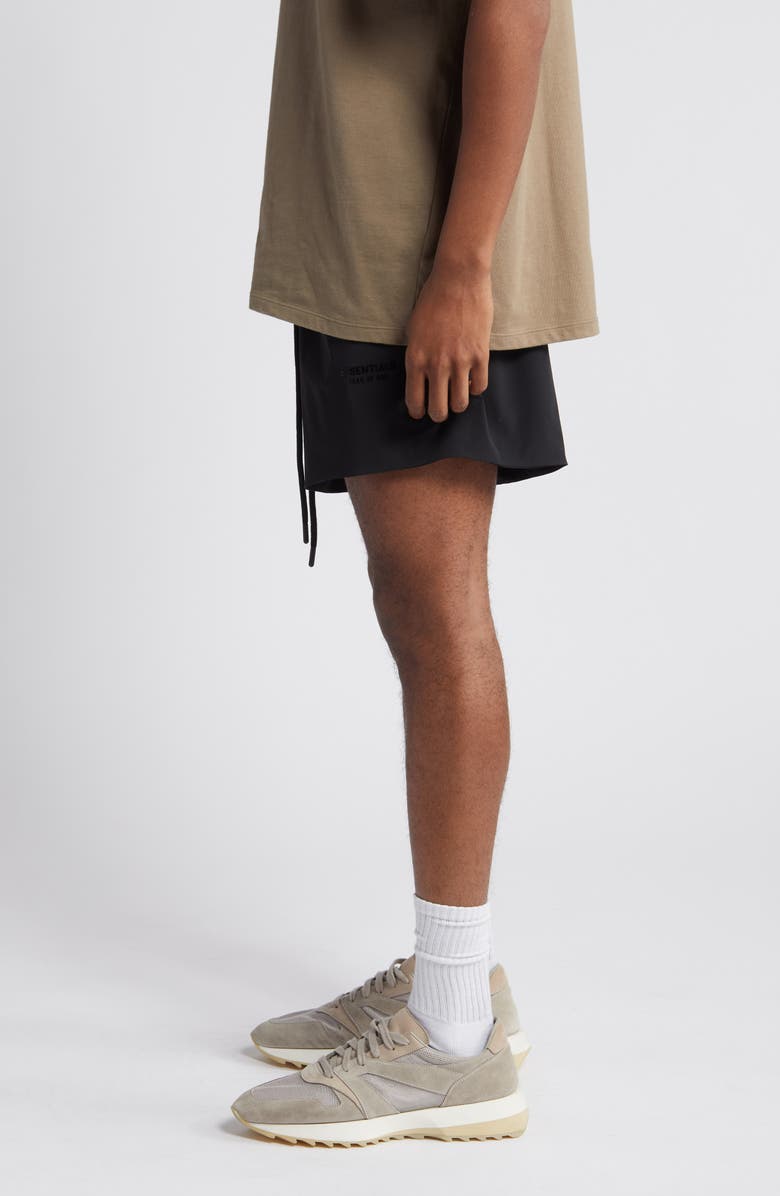 Fear of God Essentials Stretch Nylon Running Shorts, Alternate, color, 