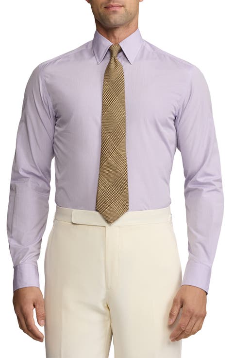 Hank End-on-End Cotton Button-Up Shirt