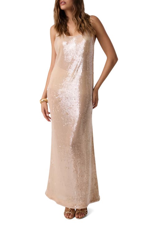 Sequin Maxi Dress
