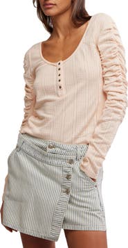 Free People Hope Pointelle Henley