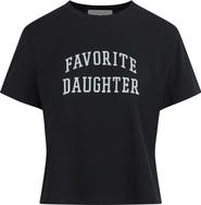 Favorite Daughter Cropped Collegiate Tee