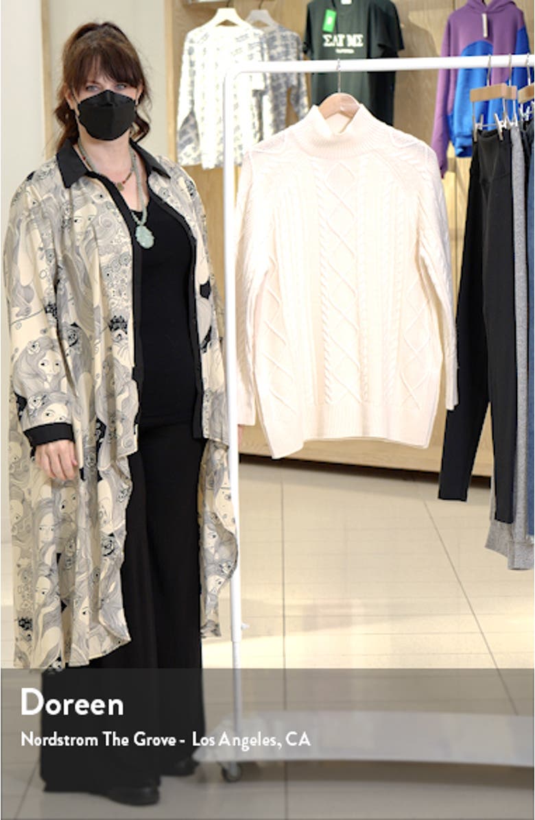 Nina Mock Neck Sweater, sales video thumbnail