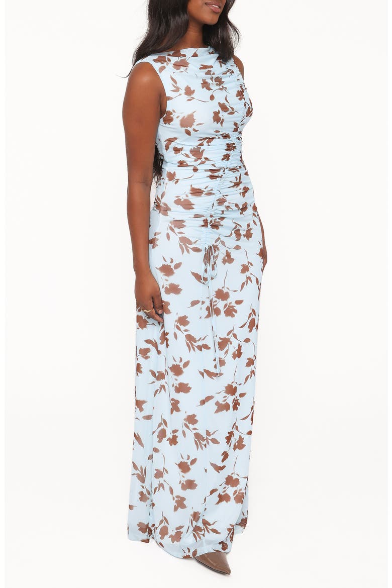 Gracelyn Maxi Dress, Alternate, color, BLUE FLORAL