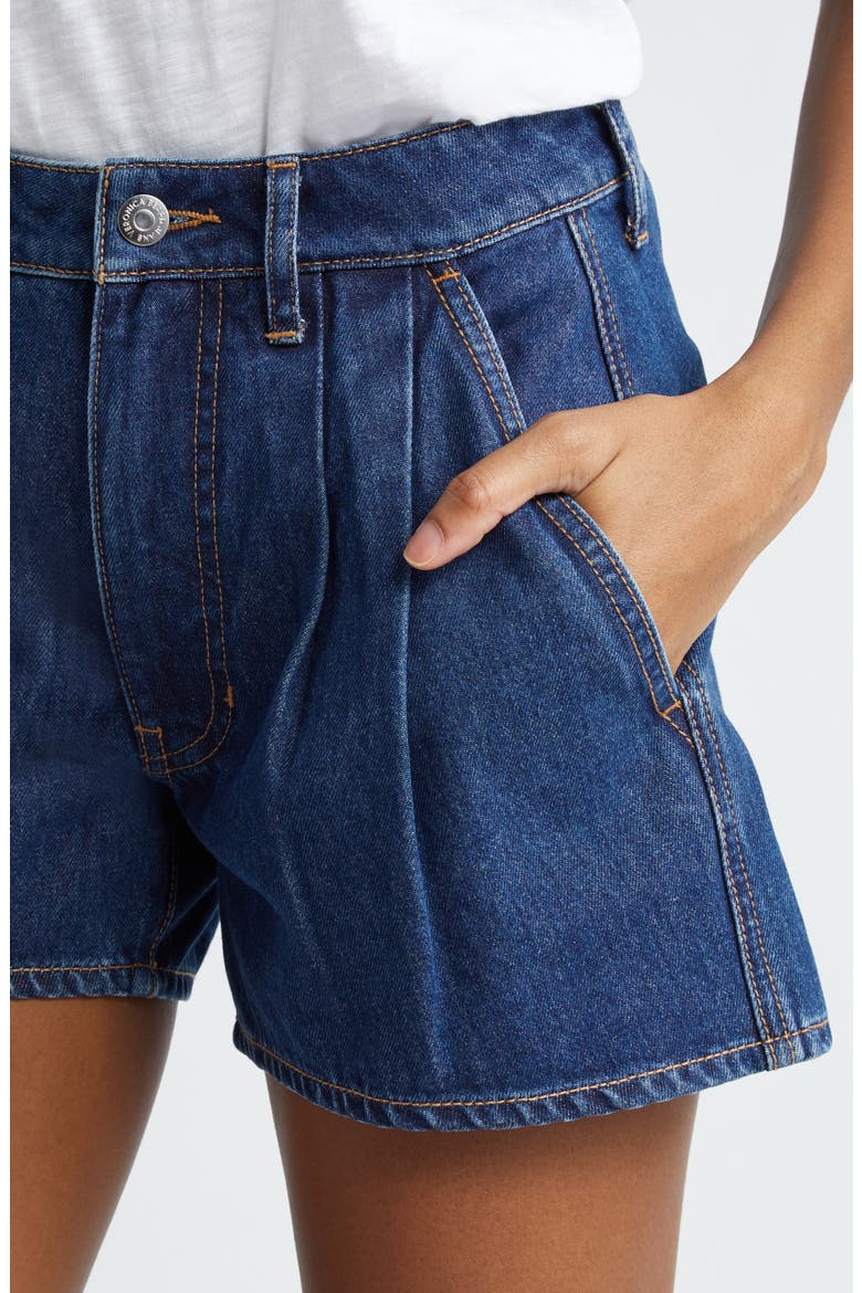 Simpson Nonstretch Denim Shorts, Alternate, color, DUSTED OXFORD