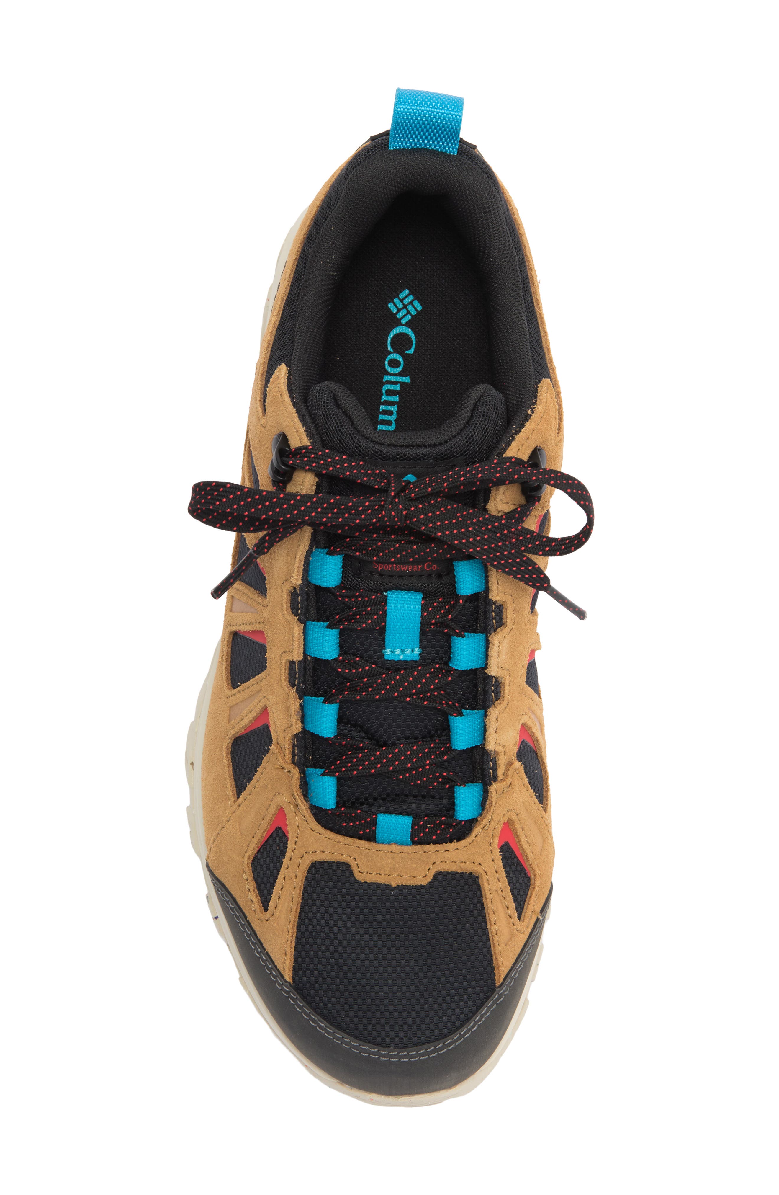 Columbia Redmond Waterproof Hiking Sneaker, Alternate, color, Black/ Clear Water