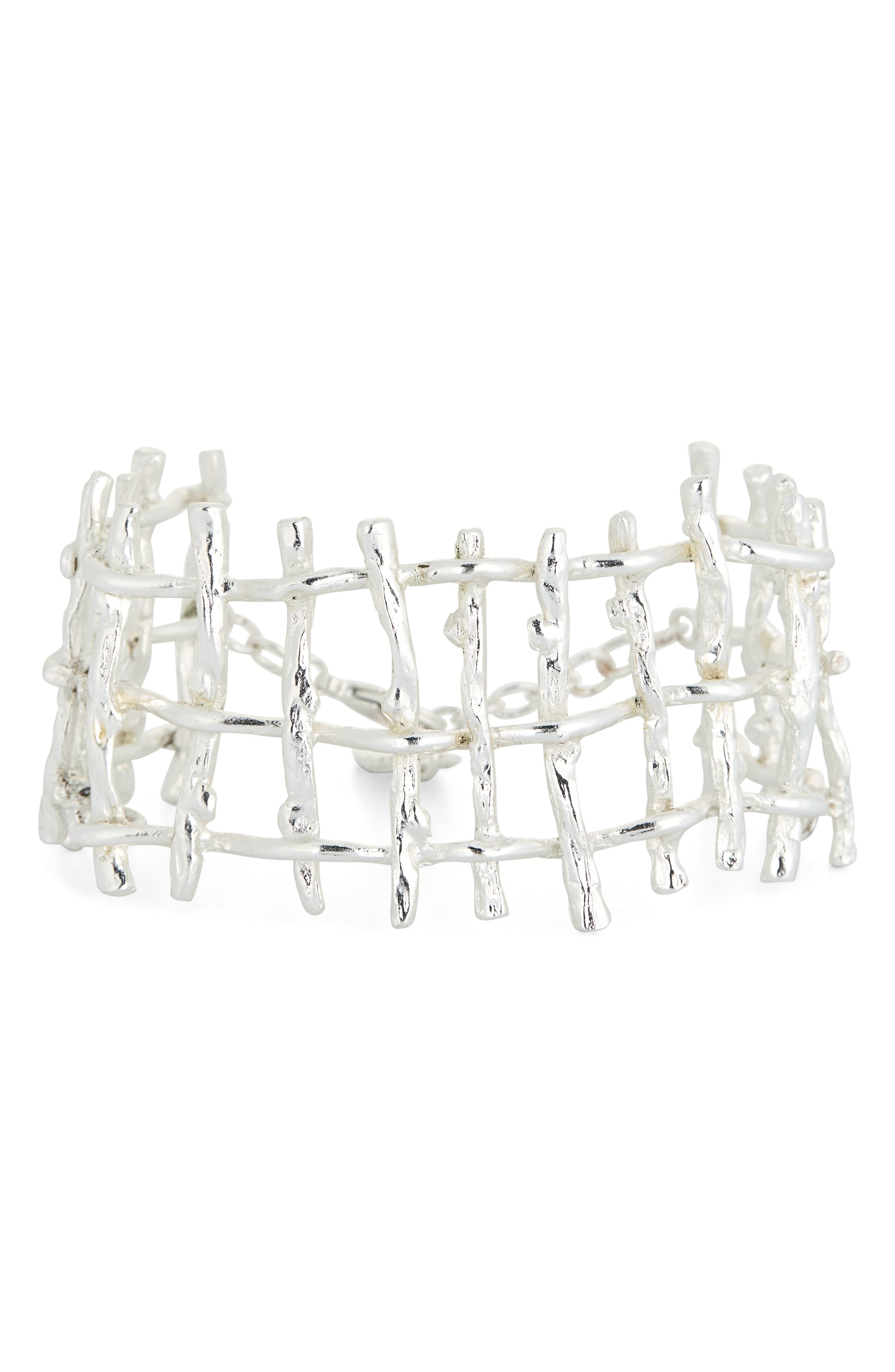 Karine Sultan Branch Cuff Bracelet