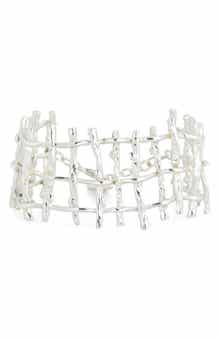 Karine Sultan Branch Cuff Bracelet