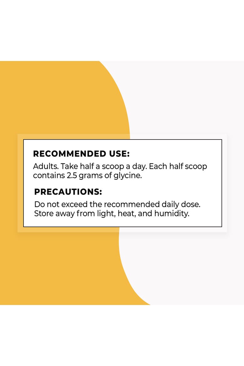 Glycine Supplement, Alternate, color, None