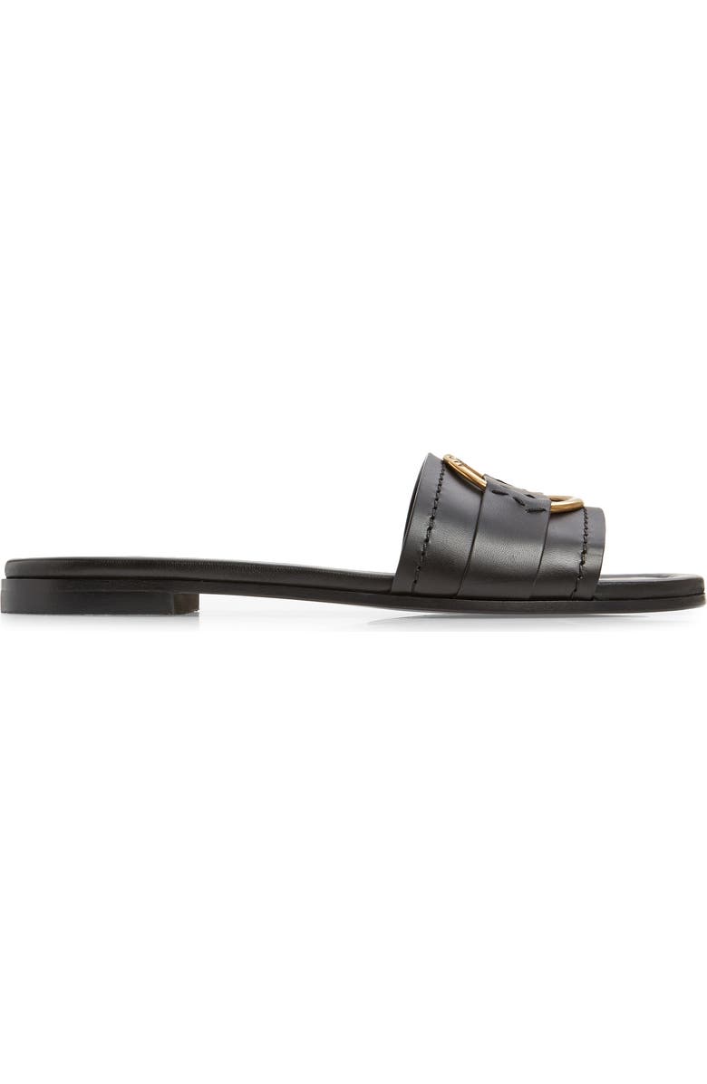 Moncler Bell Slide Sandal, Alternate, color,