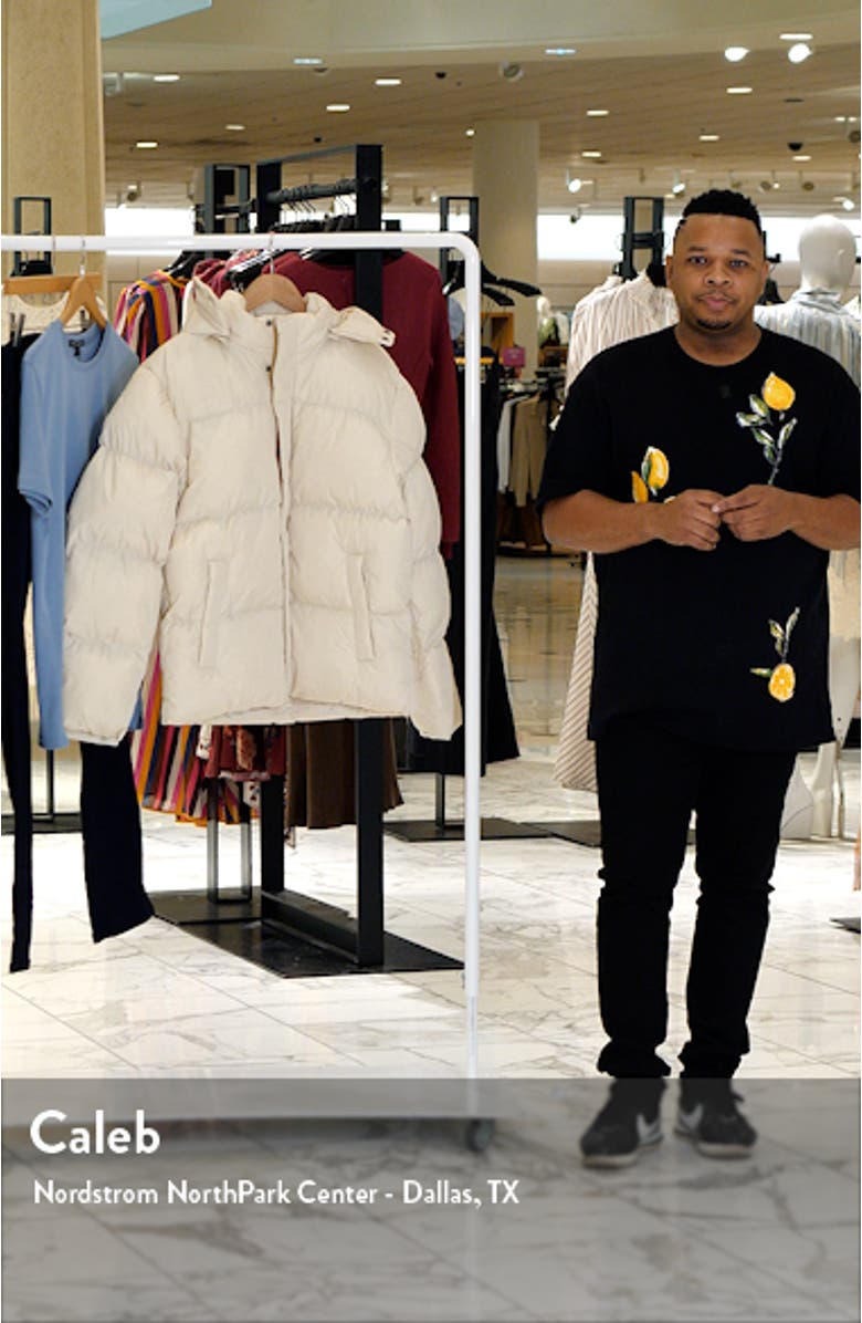 Hooded Puffer Jacket, sales video thumbnail