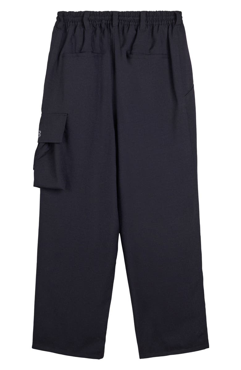 Y-3 Sport Uniform Cargo Pants, Alternate, color, Black