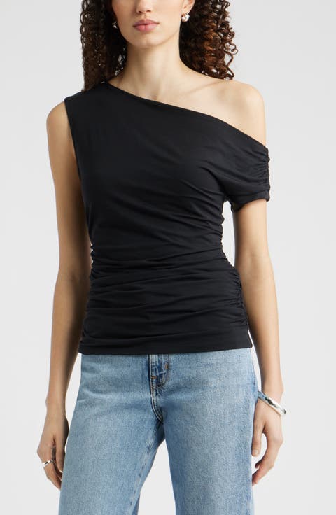 Asymmetric One-Shoulder Top