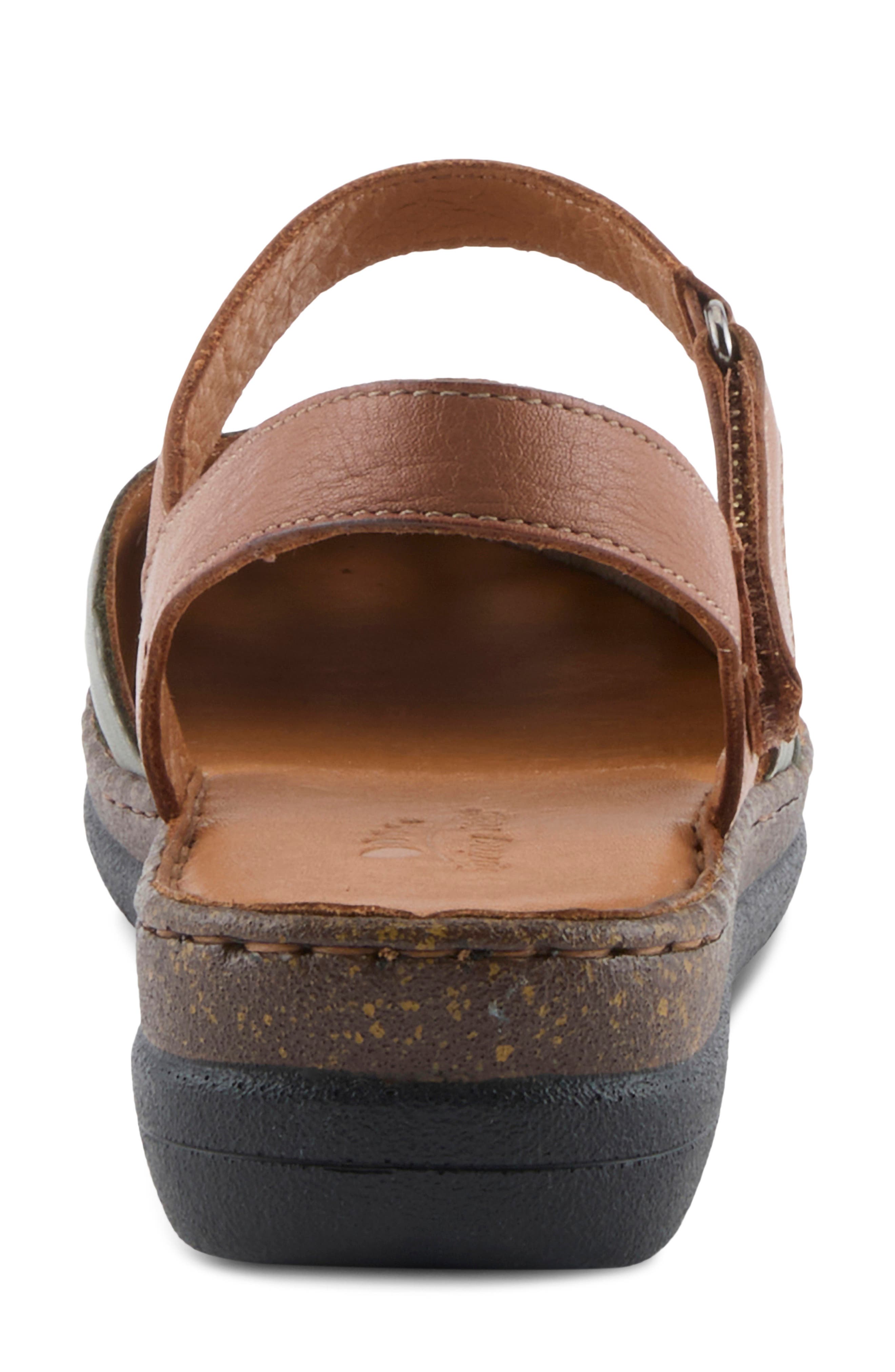Azmira Ankle Strap Clog, Alternate, color, OLIVE MULTI
