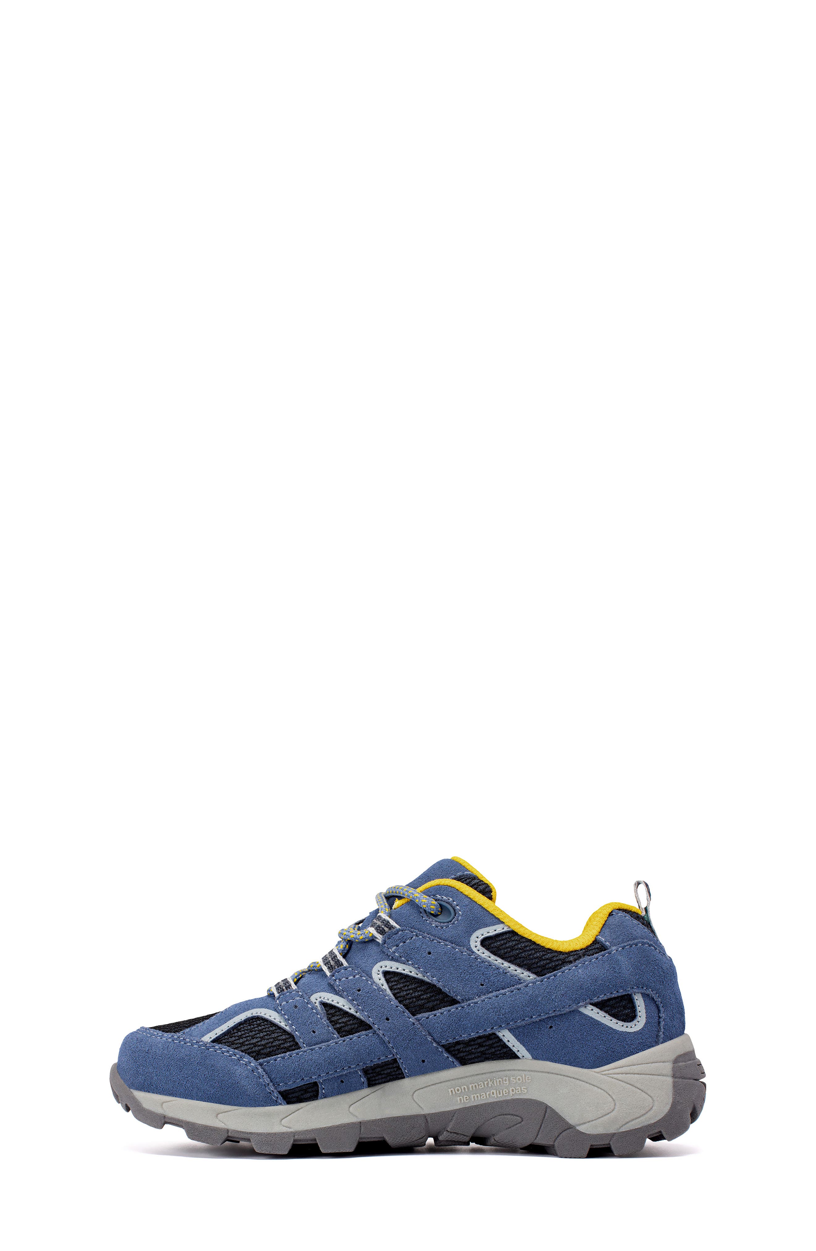 Kids' Moab Sneaker, Alternate, color, BLUE/GREY