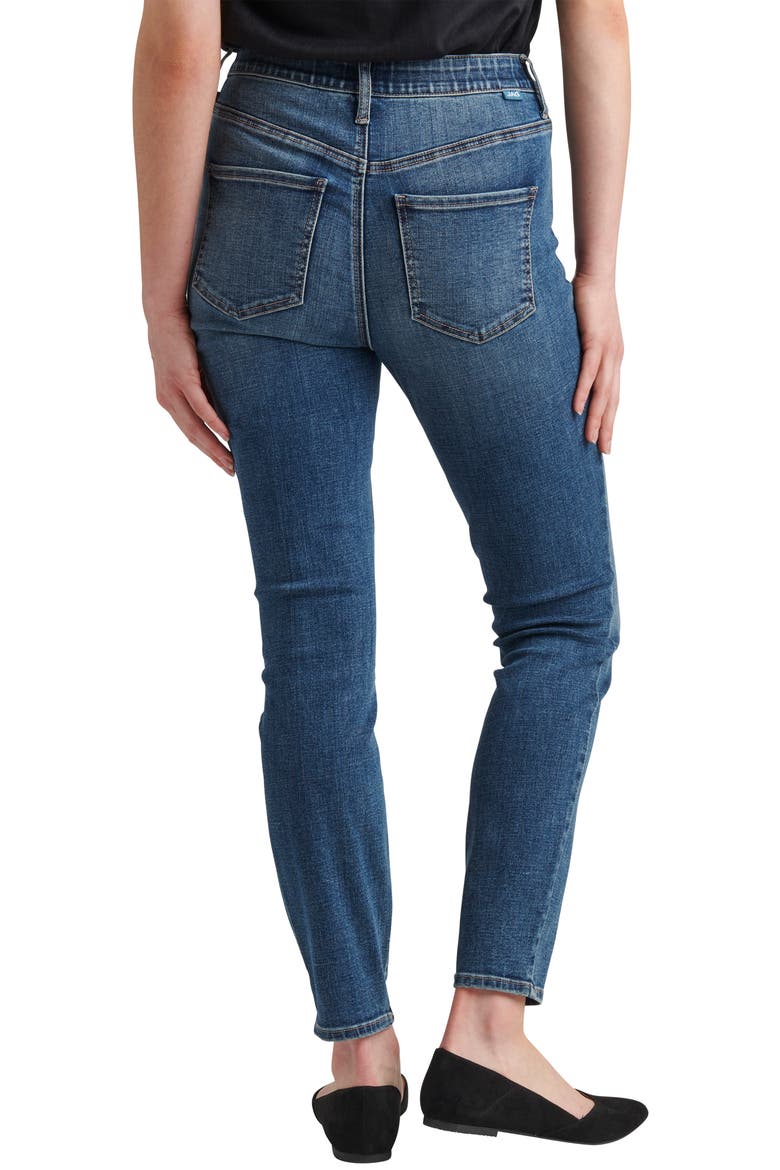 Jeans Viola High Waist Ankle Skinny Jeans, Alternate, color, RIVIERA BLUE
