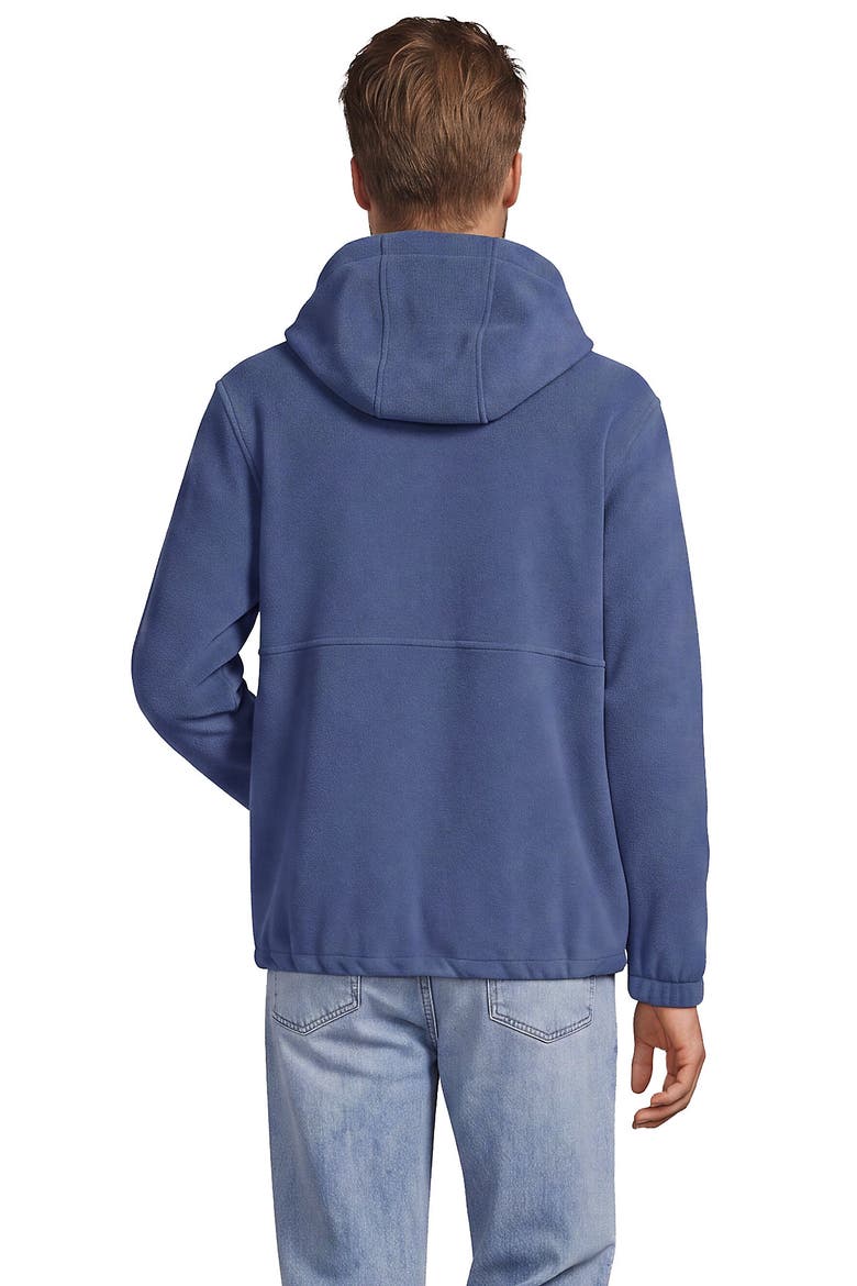 Anyweather RainDefense Hooded Half Zip Fleece Pullover, Alternate, color, Nightfall Blue