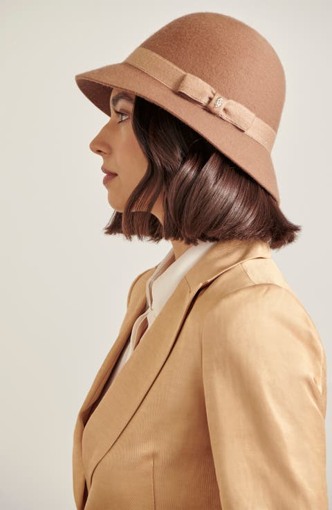 Alfreda 6 Cashmere Cloche