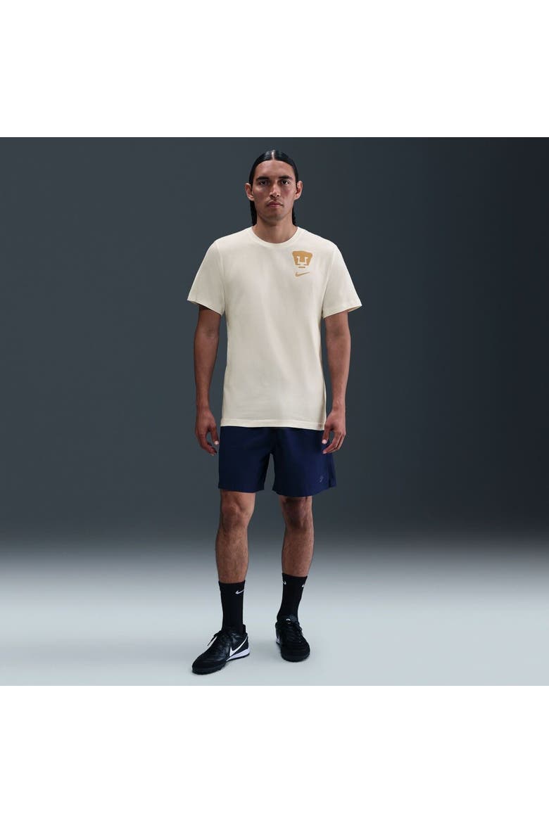 Men's Nike  Cream Pumas Crest T-Shirt, Main, color, Cream