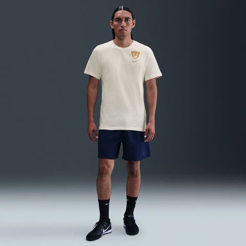 Men's Nike  Cream Pumas Crest T-Shirt