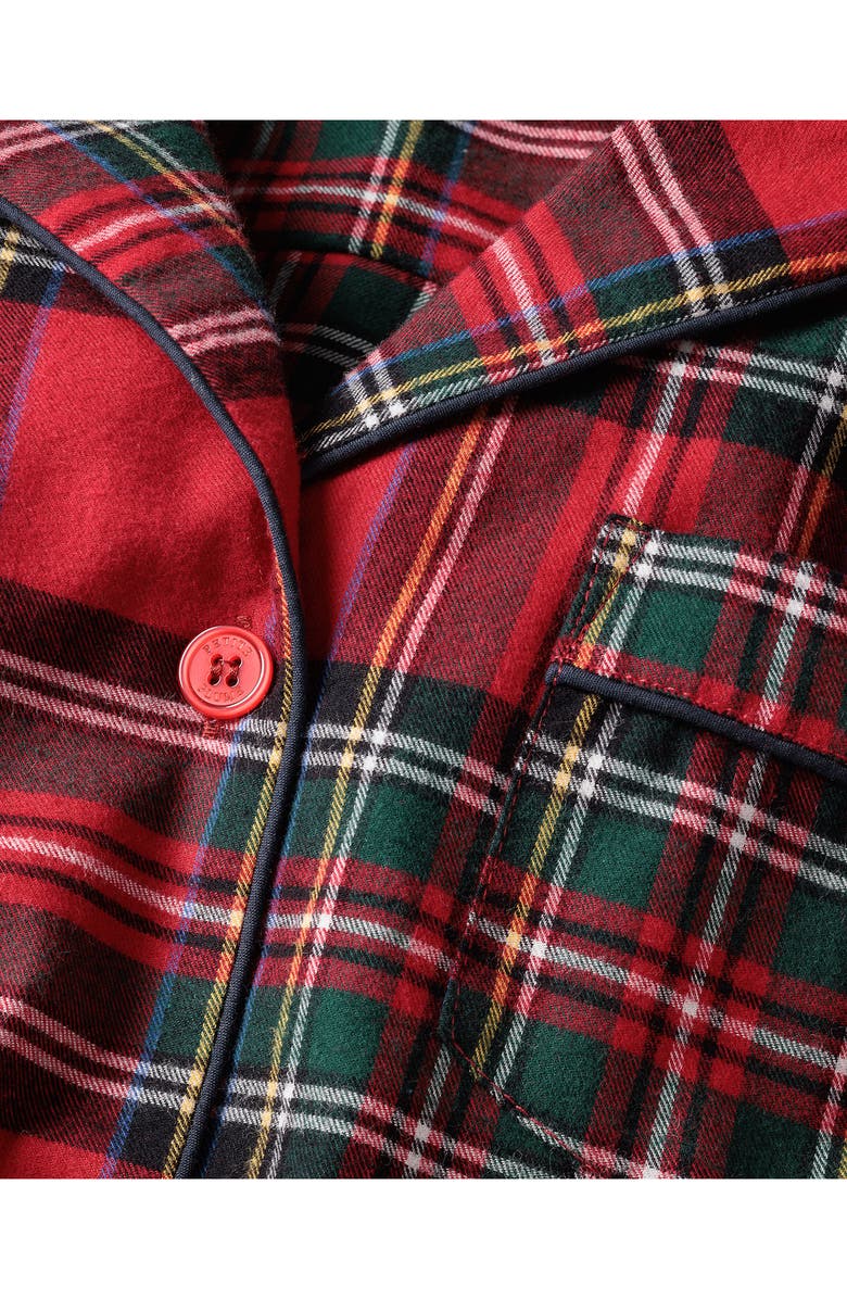 Petite Plume Imperial Tartan Sleep Shorts, Alternate, color, 