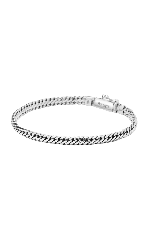Sterling Silver Chain Bracelet