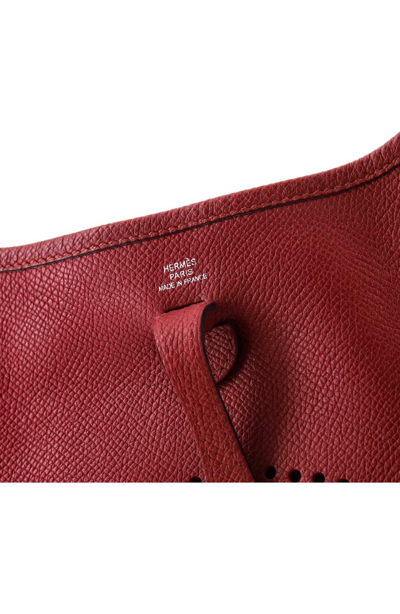 Pre-Owned Hermes Evelyne Bag Gen III Epsom TPM, Alternate, color, Rouge Grenat