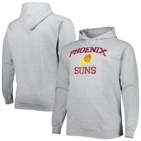 Men's Black Phoenix Suns Big & Tall Heart & Soul Pullover Hoodie