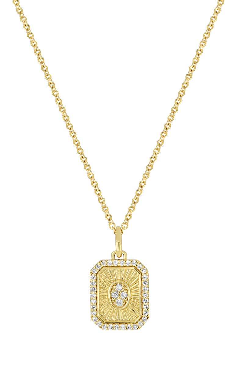 Bony Levy Cleo Petite Diamond Pendant Necklace, Main, color, 18K Yellow Gold