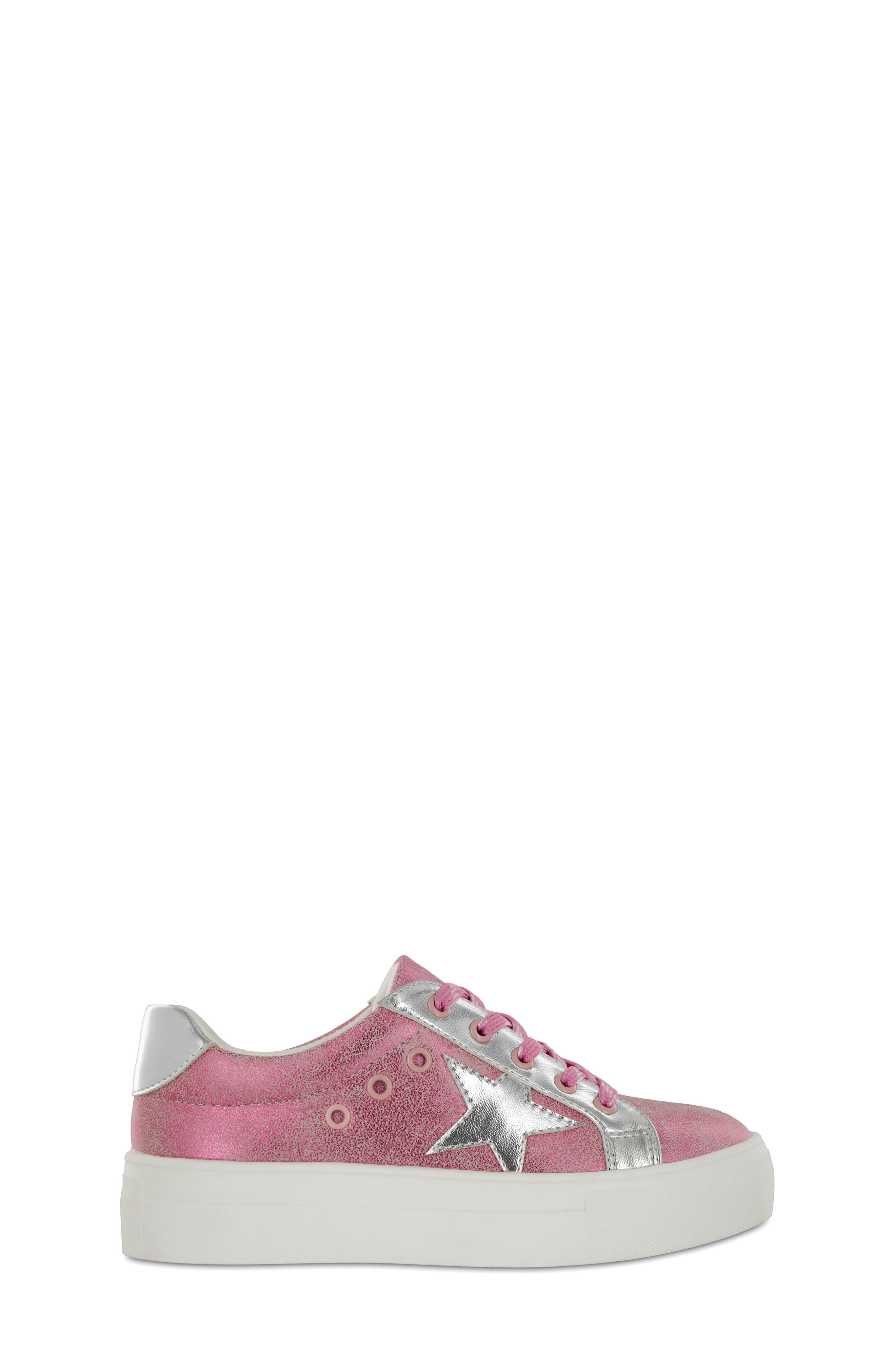 MIA Kids' Mini Mia Lil' Sparklee Sneaker, Alternate, color, Pink Comet