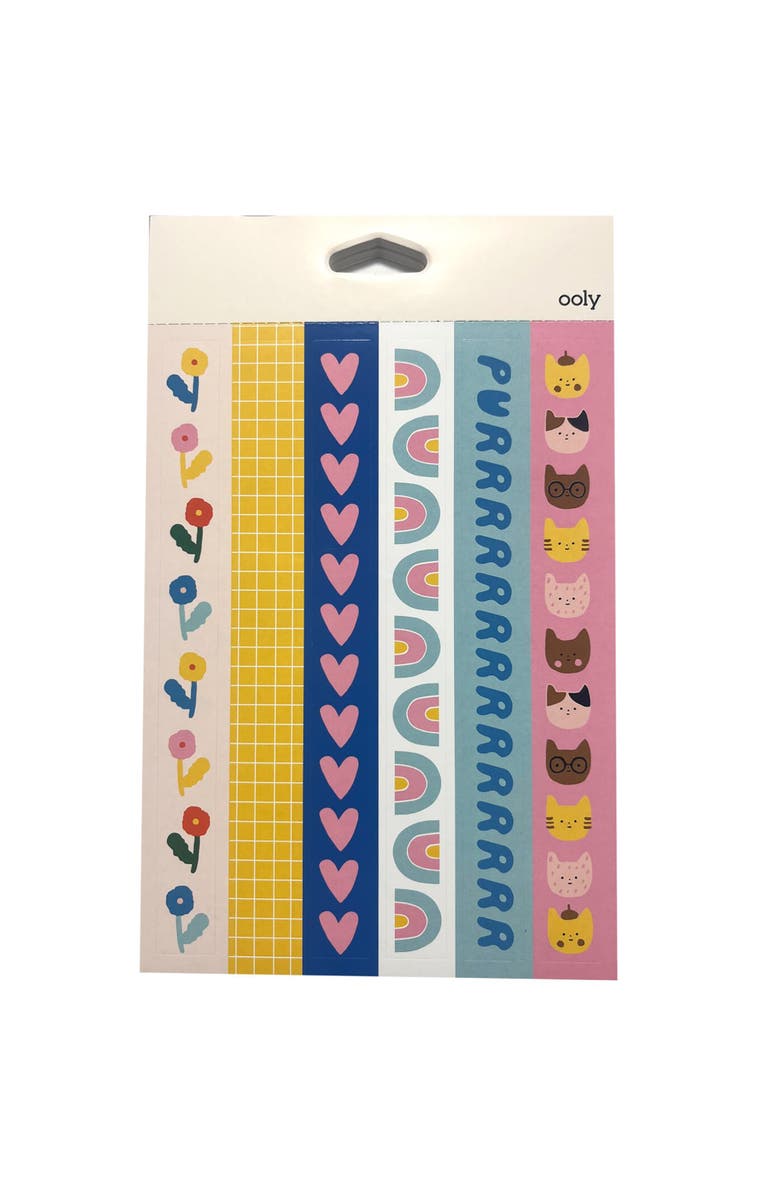 OOLY A Whole Lotta Stickers! Dress Up Cats, Stickiville x Suzy Ultman, Alternate, color, Multicolored