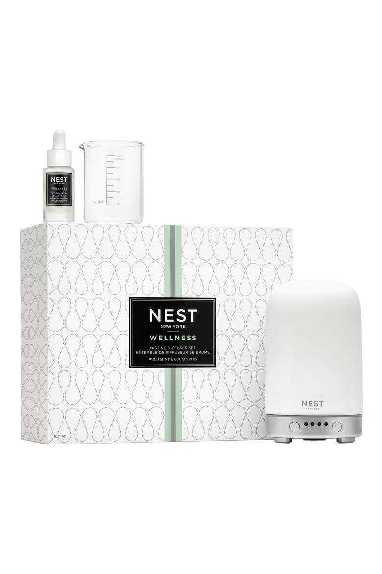 Wild Mint & Eucalyptus Misting Diffuser Set, Alternate, color, NO COLOR