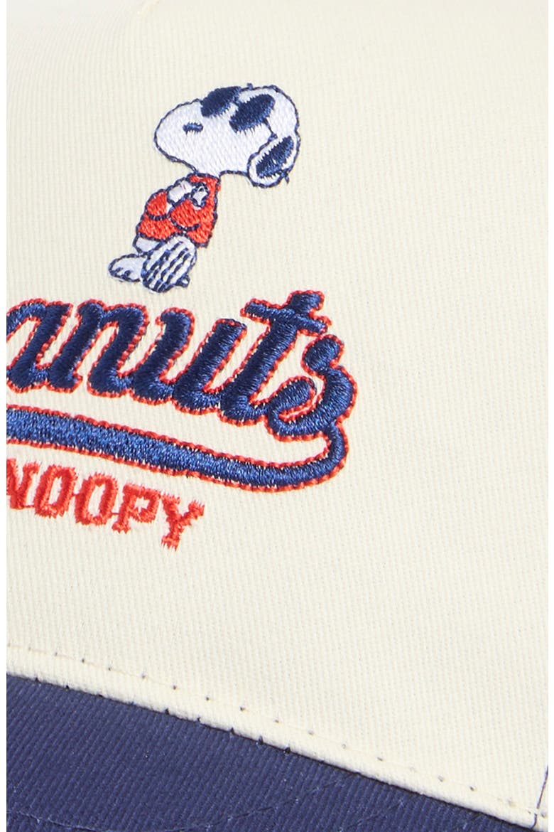 Kids' Peanuts® Snapback Baseball Cap, Alternate, color, NAVY MULTI