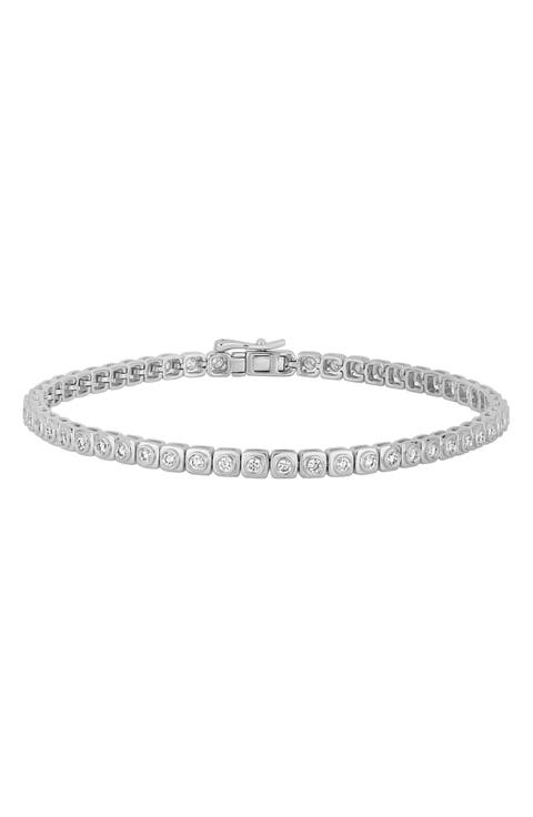 Monaco Diamond Tennis Bracelet